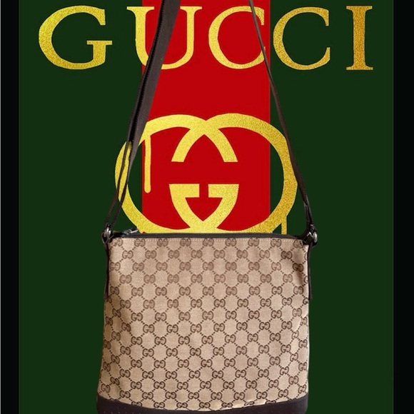 Popular GUCCI Ophidia Messenger cloth bag with leather accents - ( Unisex Item ) - Picture 4 of 6